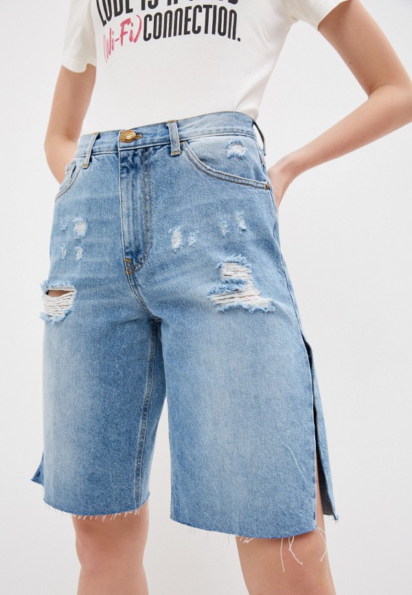 

Шорты джинсовые Pinko, Голубой, Pinko RTLAAA292201