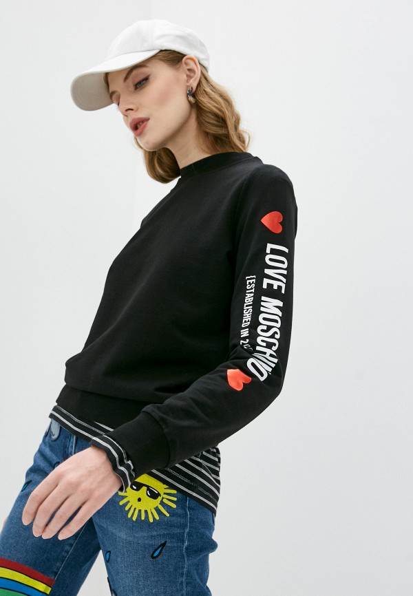 

Свитшот Love Moschino, Черный
