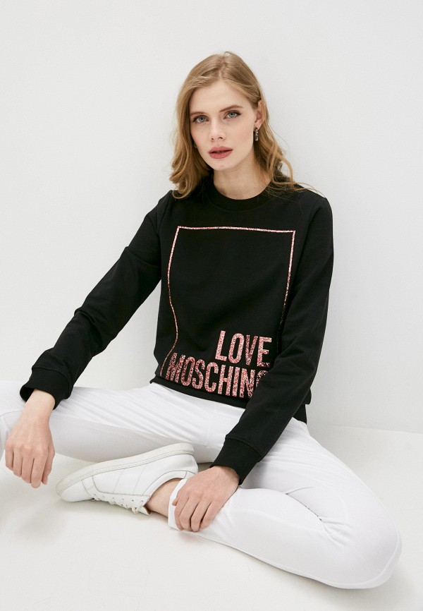 

Свитшот Love Moschino, Черный