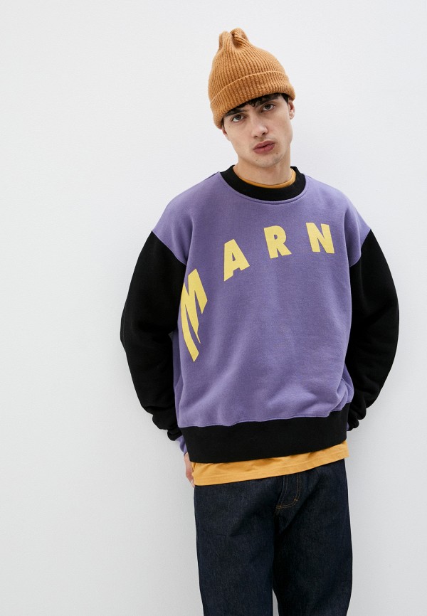 

Свитшот Marni, Фиолетовый, Marni RTLAAA348201