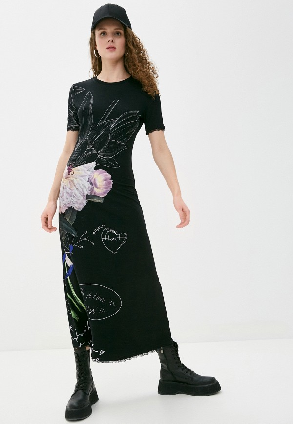 

Платье Desigual, Черный, Desigual RTLAAA382801