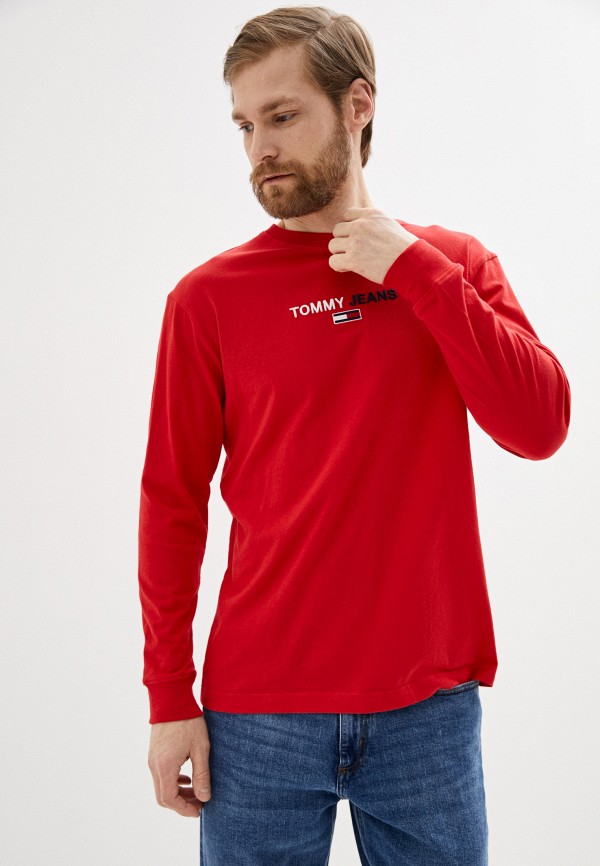 

Лонгслив Tommy Jeans, Красный