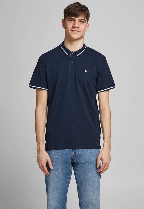 

Поло Jack & Jones, Синий