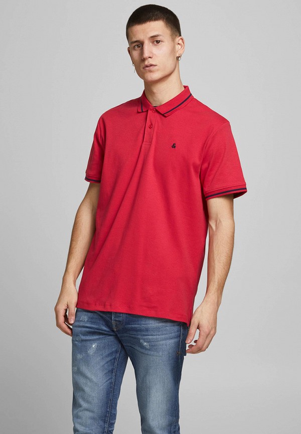 

Поло Jack & Jones, Красный