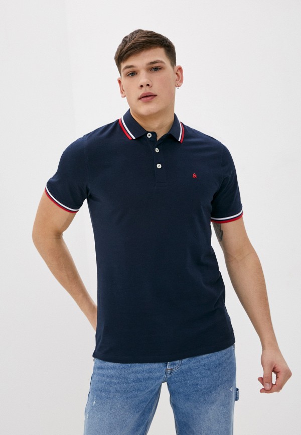 

Поло Jack & Jones, Синий