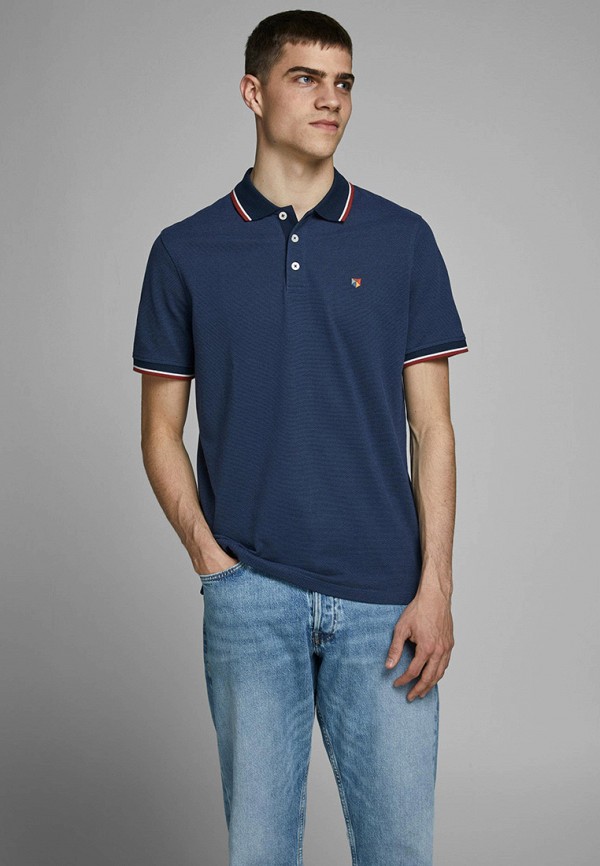 

Поло Jack & Jones, Синий