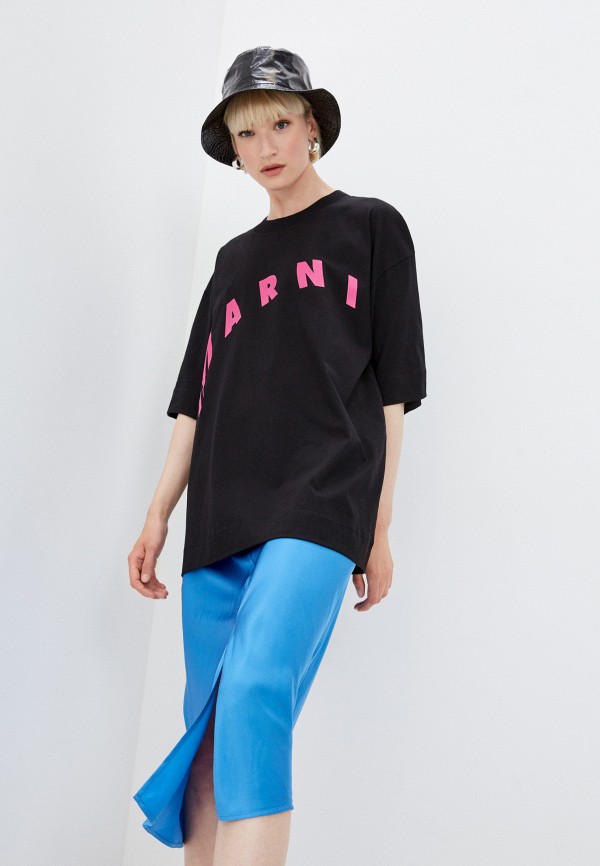 

Футболка Marni, Черный, Marni RTLAAA469202
