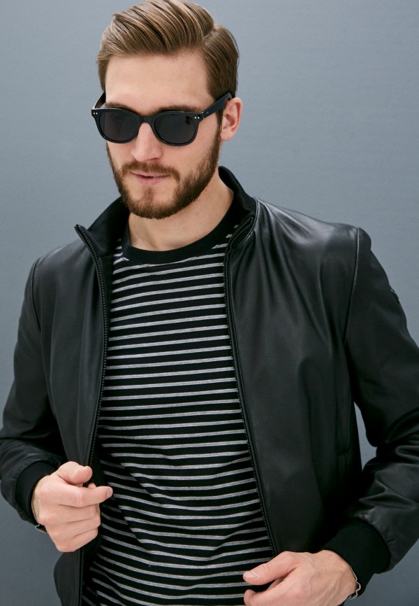 фото Куртка кожаная emporio armani