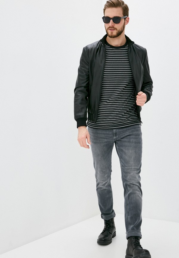 фото Куртка кожаная emporio armani