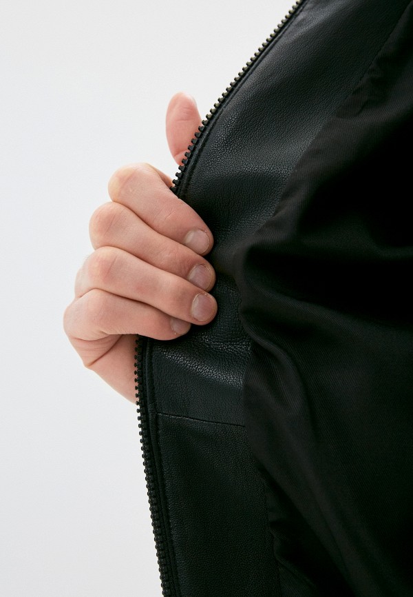 фото Куртка кожаная emporio armani
