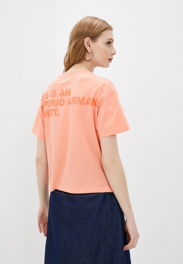 

Футболка Emporio Armani, Коралловый