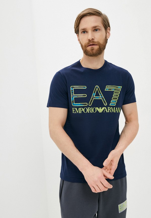 

Футболка EA7, Синий
