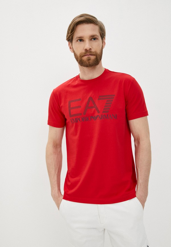 

Футболка EA7, Красный, EA7 RTLAAA484301