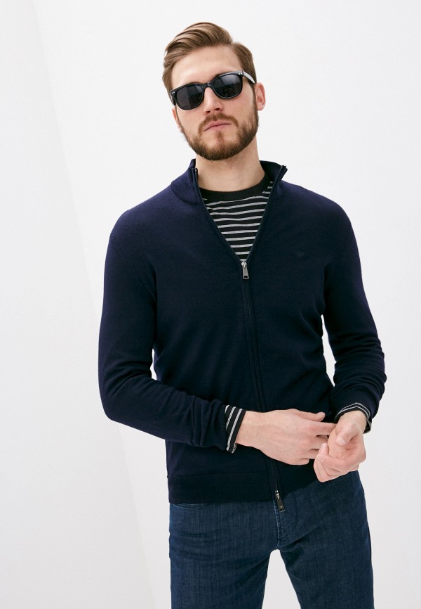 

Кардиган Emporio Armani, Синий