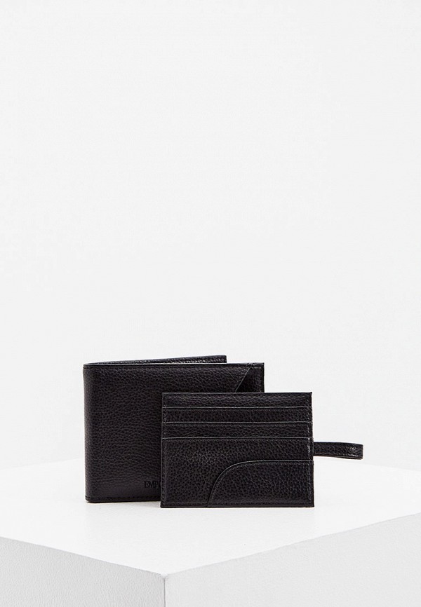 

Кошелек и кредитница Emporio Armani, Черный