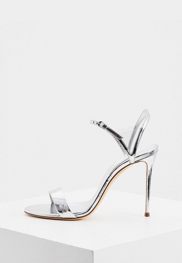 

Босоножки Casadei, Серебряный, Casadei RTLAAA623201