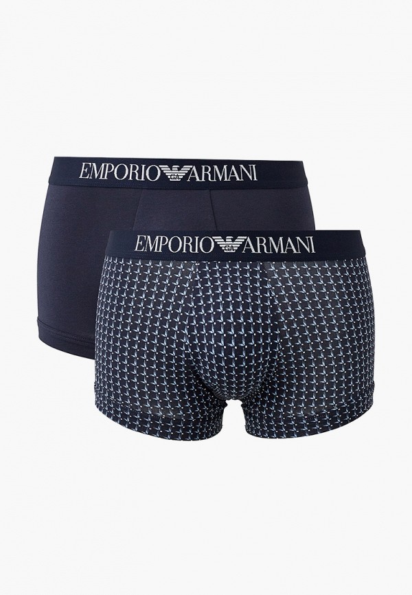 

Трусы 2 шт. Emporio Armani, Синий, Emporio Armani RTLAAA624001