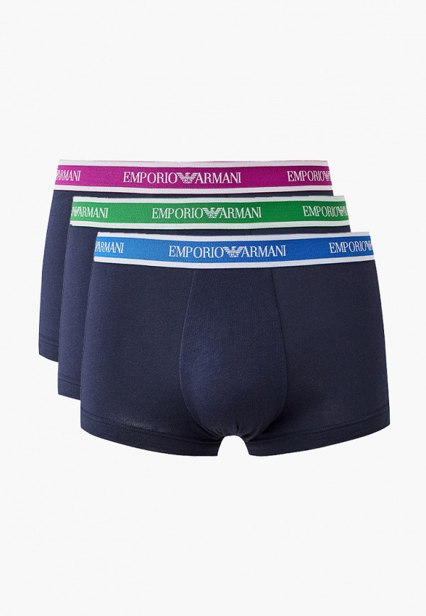 

Трусы 3 шт. Emporio Armani, Синий