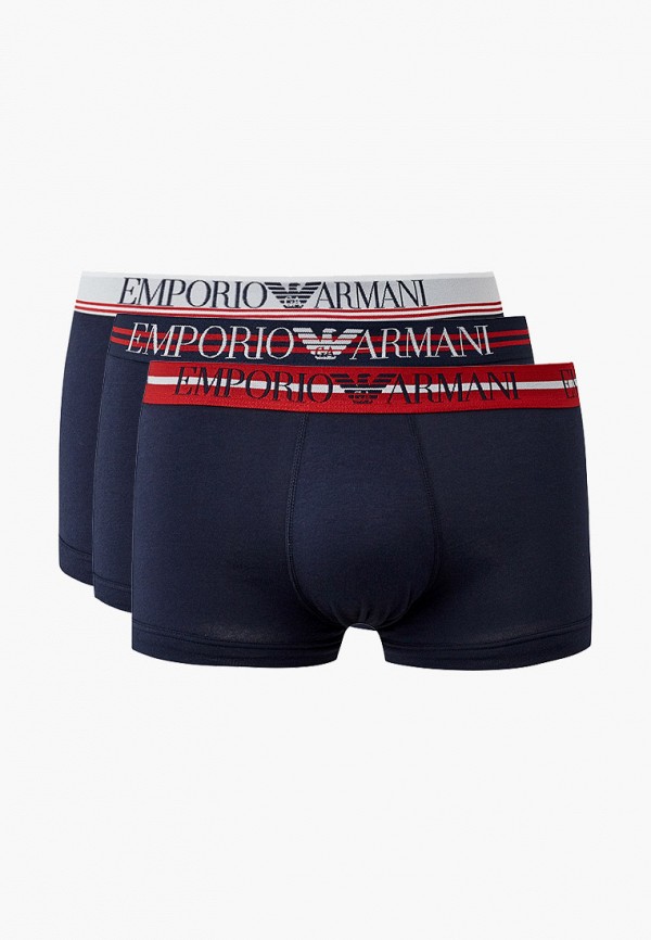 

Трусы 3 шт. Emporio Armani, Синий