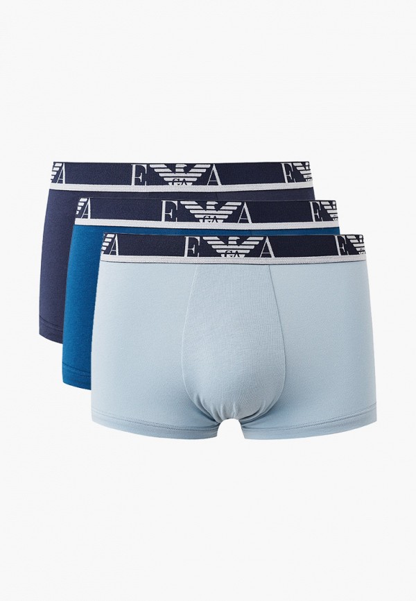 

Трусы 3 шт. Emporio Armani, Голубой;синий, Emporio Armani RTLAAA625901