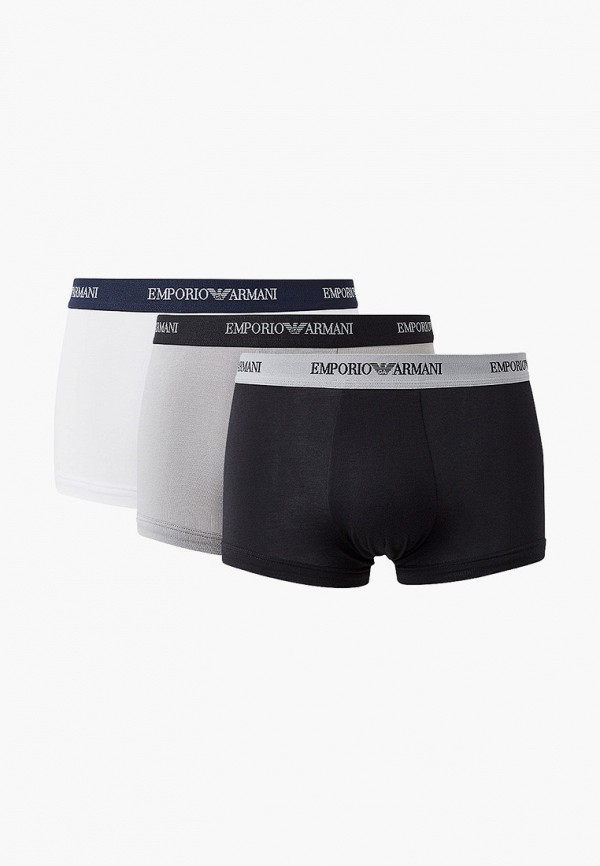 

Трусы 3 шт. Emporio Armani, Белый;серый;черный, Emporio Armani RTLAAA626301