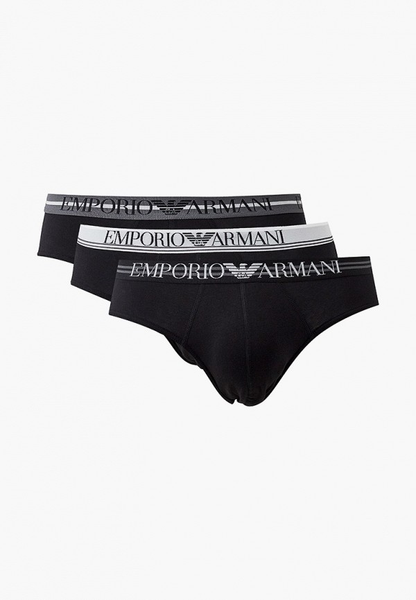 

Трусы 3 шт. Emporio Armani, Черный