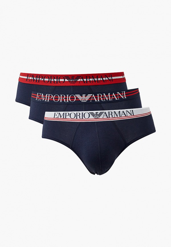 

Трусы 3 шт. Emporio Armani, Синий
