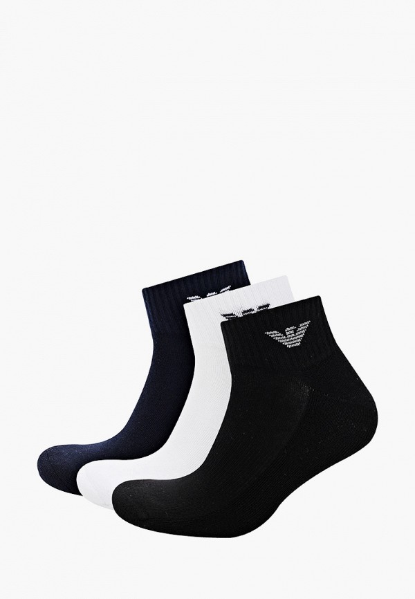 

Носки 3 пары Emporio Armani, Разноцветный