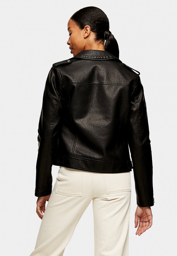 фото Куртка кожаная topshop