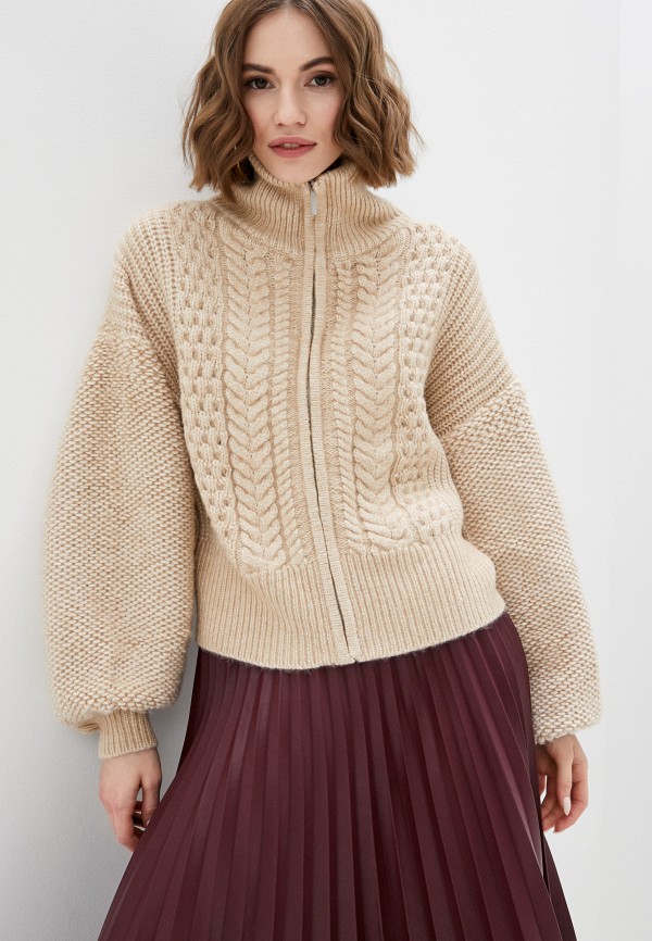 

Кардиган Topshop, Бежевый, Topshop RTLAAA758001