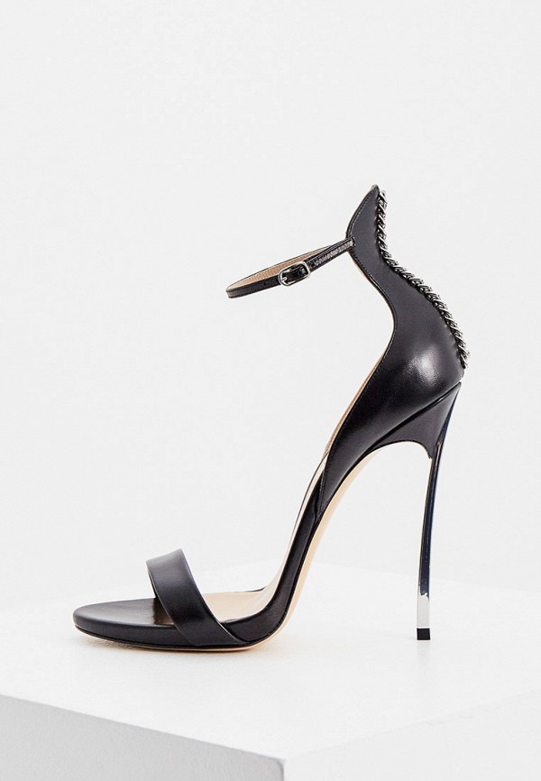 

Босоножки Casadei, Черный, Casadei RTLAAA791101