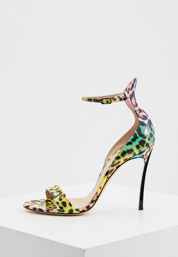 

Босоножки Casadei, Разноцветный