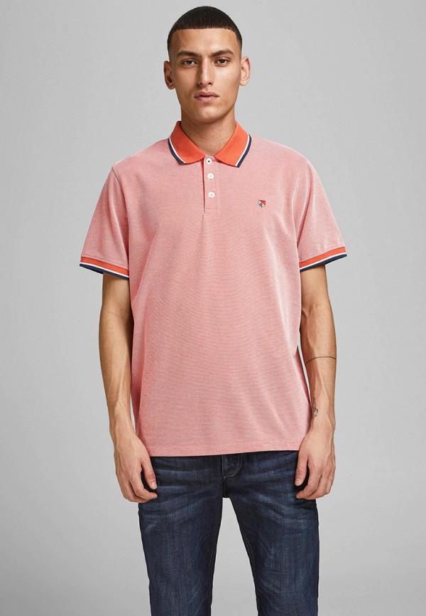 

Поло Jack & Jones, Розовый