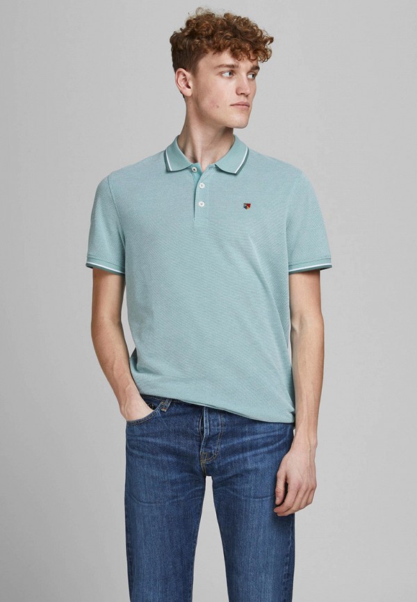 

Поло Jack & Jones, Голубой