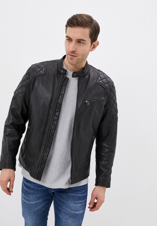 

Куртка кожаная Pepe Jeans, Черный