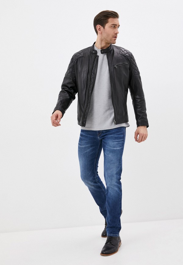 фото Куртка кожаная pepe jeans