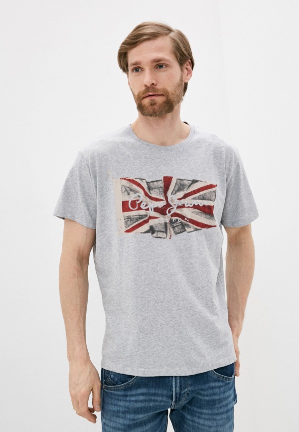 

Футболка Pepe Jeans, Серый