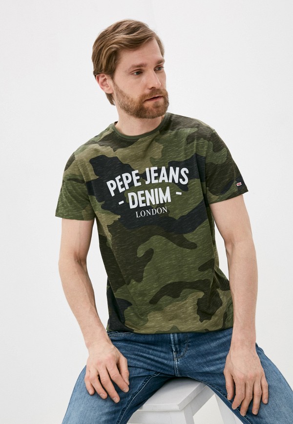 

Футболка Pepe Jeans, Хаки
