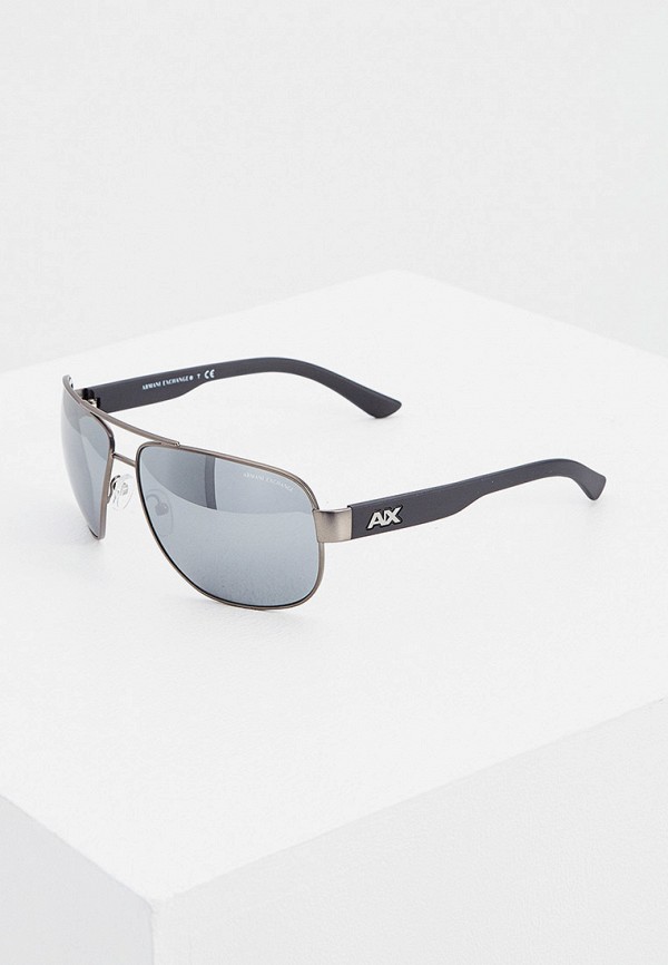 

Очки солнцезащитные Armani Exchange, Серебряный, AX2012S 60066G