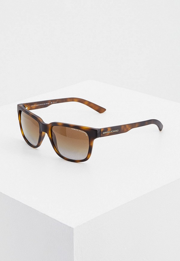 

Очки солнцезащитные Armani Exchange, Коричневый, AX4026S 8029T5