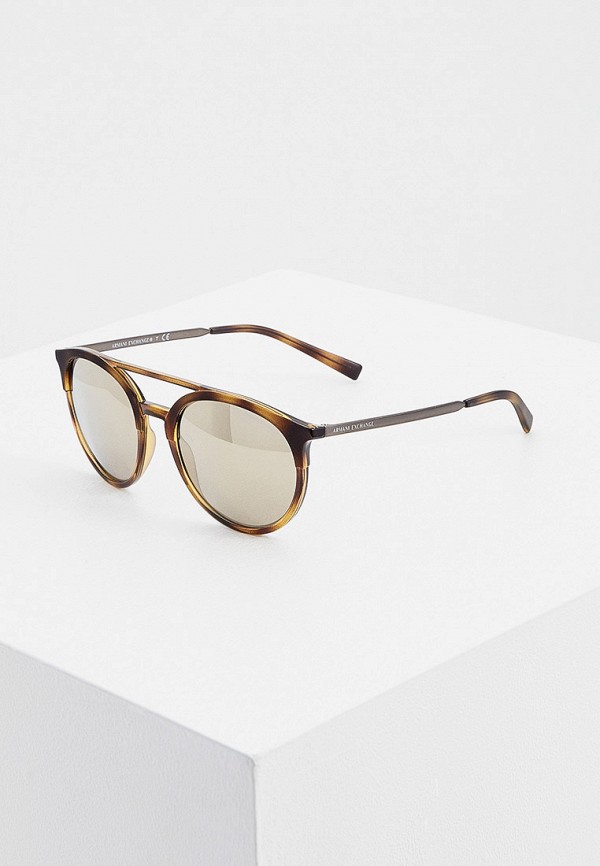 

Очки солнцезащитные Armani Exchange, Коричневый, AX4092S 80785A