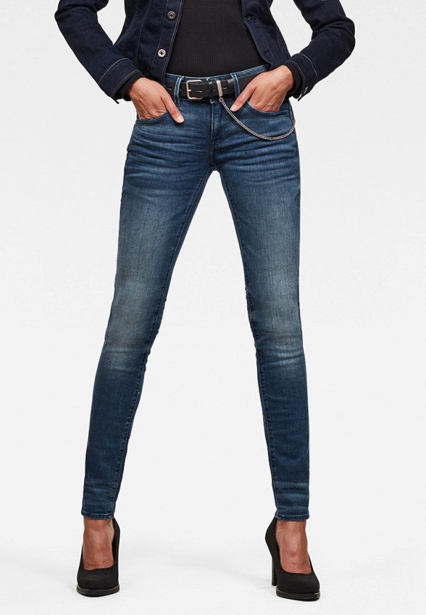 

Джинсы G-Star, Синий, LYNN MID WAIST SKINNY