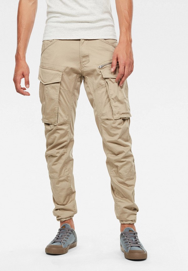 

Брюки G-Star, Бежевый, Rovic zip 3d straight tapered