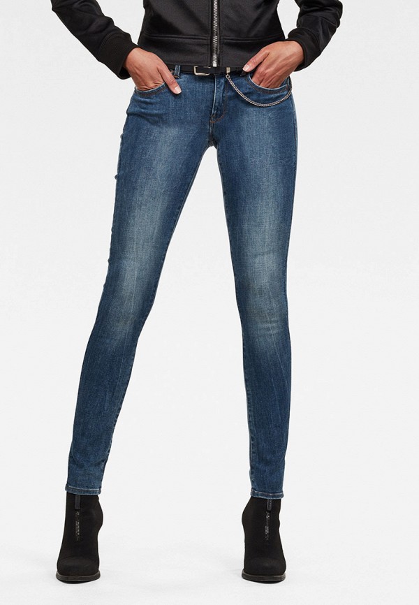 

Джинсы G-Star, Синий, LYNN D-MID WAIST SUPER SKINNY