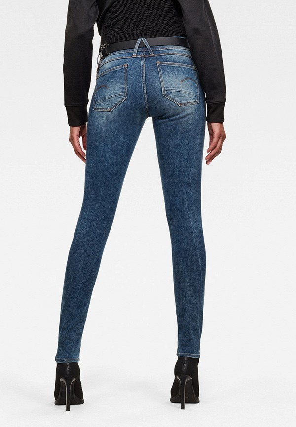 

Джинсы G-Star, Синий, LYNN D-MID WAIST SUPER SKINNY