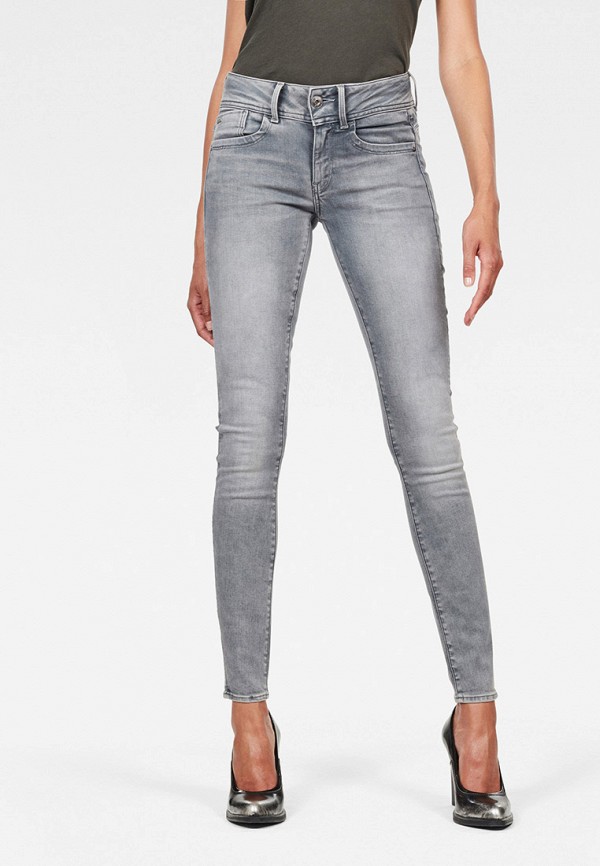 

Джинсы G-Star, Серый, LYNN MID SKINNY