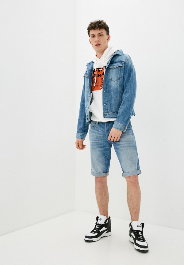 фото Шорты джинсовые g-star