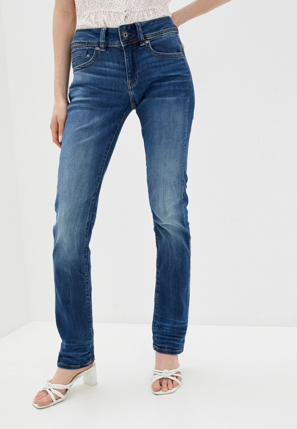 

Джинсы G-Star, Синий, MIDGE MID STRAIGHT