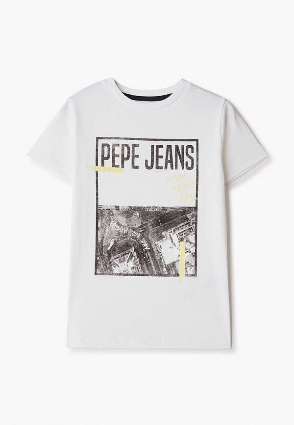 

Футболка Pepe Jeans, Белый, CRISPIN