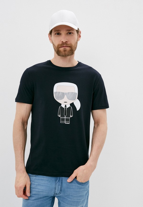 

Футболка Karl Lagerfeld, Синий